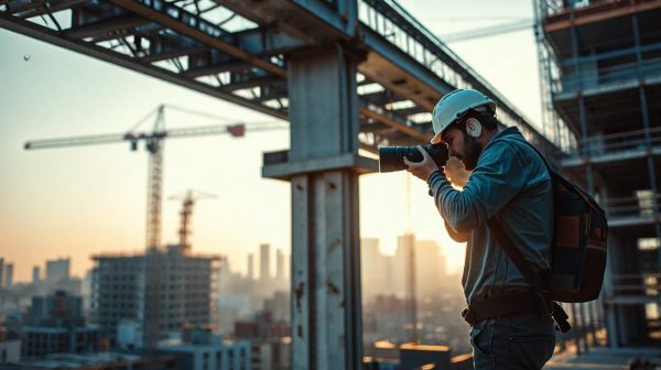 Les avantages d'un photographe spécialisé pour vos chantiers